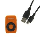 MP3 плеер Qumo Active Orange Spark, MicroSD, расширение памяти, оранжевый - Фото 1