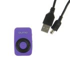 MP3 плеер Qumo Active Deep Violet, MicroSD, расширение памяти, сиреневый - Фото 1