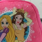 Детский рюкзак плюшевый "Наша Принцесса", Принцессы, 24.5 х 24.5 см - Фото 4