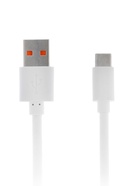 Кабель Luazon, Type-C - USB, 1 А, 1 м, белый - Фото 2