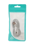 Кабель Luazon, Type-C - USB, 1 А, 1 м, белый - Фото 4