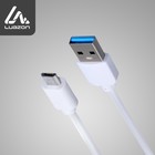 Кабель Luazon, microUSB - USB, 1 А, 1.5 м, утолщенный, белый - фото 8647663