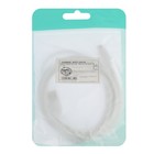 Кабель Luazon, microUSB - USB, 1 А, 1.5 м, утолщённый, белый - Фото 4