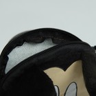 Кошелек детский плюшевый с ушками "Отличное настроение", Микки Маус, 9 х 9 см - Фото 3