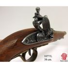 Пистолет кремнёвый, XVIII век, латунь - Фото 3