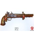 Пистолет дуэльный 1810 г., мастер Буте, латунь - Фото 2