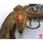 Пистолет дуэльный 1810 г., мастер Буте, латунь - Фото 5