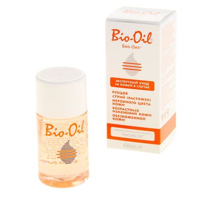 Масло косметическое Bio-Oil от шрамов, растяжек, неровного тона, 60 мл