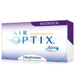 Контактные линзы Air Optix Aqua Multifocal, высокая, -3,5/8,6, в наборе 3 шт