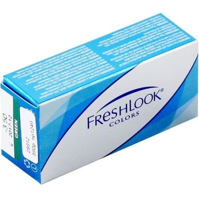 Цветные контактные линзы FreshLook Colors Blue, -8/8,6 в наборе 2шт