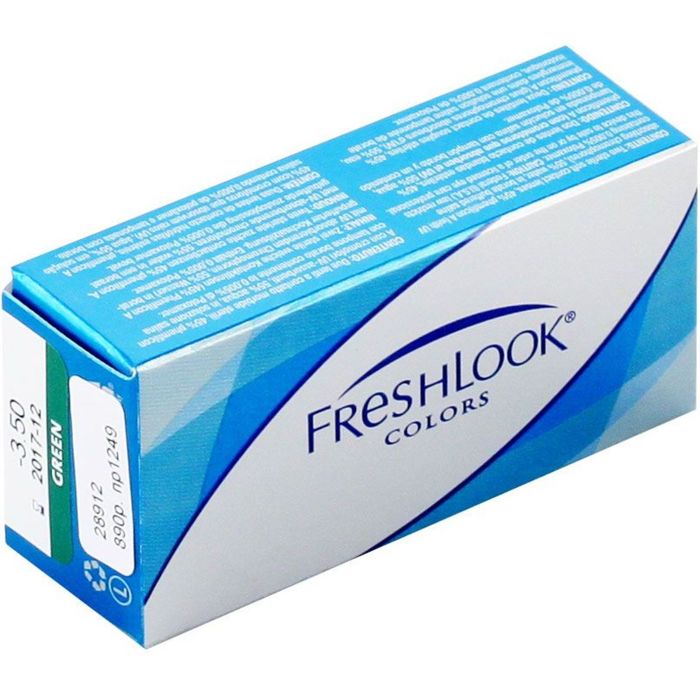 Цветные контактные линзы FreshLook Colors Blue, -5,5/8,6 в наборе 2шт