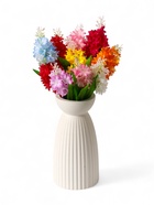 Цветок искусственный "Листики" 34 см цвет микс (20 шт) - фото 809203138