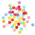 Набор пуговиц декоративные пластик "Звездочки" вес 16,4 гр - Фото 2