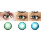 Цветные контактные линзы FreshLook Dimension RX Caribbean Aqua, -7,5/8,6 в наборе 6шт - Фото 2