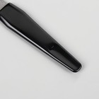 Пилка металлическая для ногтей, 15 см, на блистере, цвет серебристый/чёрный - Фото 3