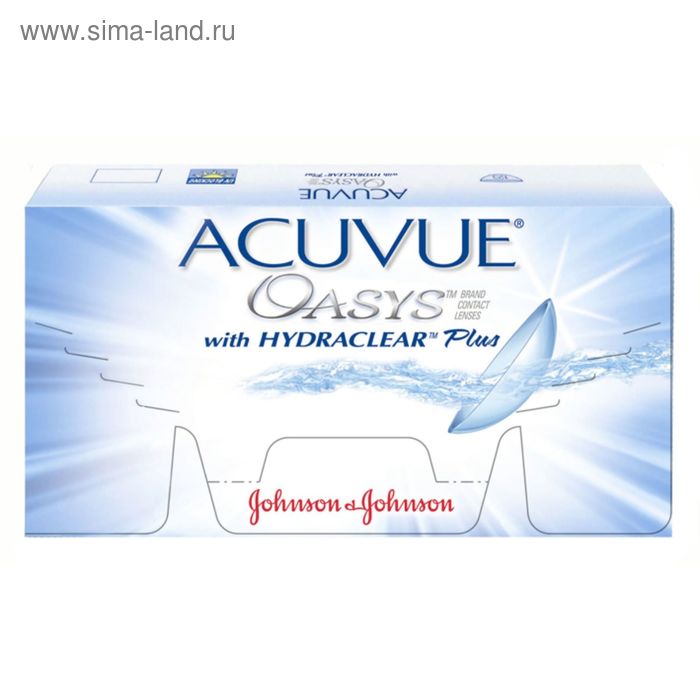 

Контактные линзы Acuvue Oasys, 7,5/8,4, в наборе 6шт