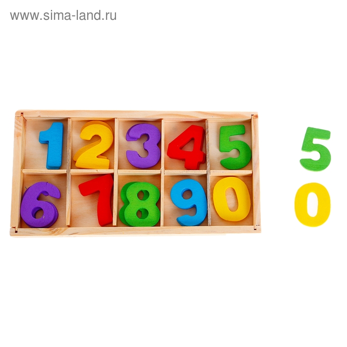 Счётный материал "Цифры", набор 20 шт. - Фото 1