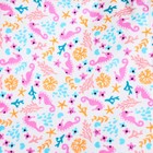 Горка для купания из фланели, цвет белый МИКС - фото 20700469