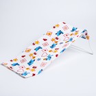 Горка для купания из фланели, цвет белый МИКС - фото 20700470