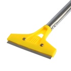 Скребок ТУНДРА, фиксированное лезвие 100 мм, металлическая обрезиненная рукоятка 300 мм - Фото 3