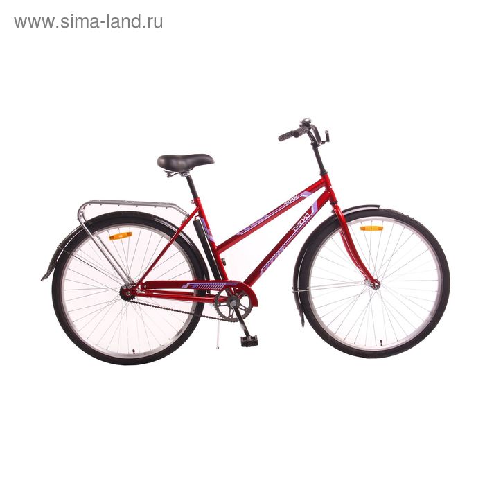 Велосипед 28" Десна Вояж Lady, 2017, цвет красный, размер 20"