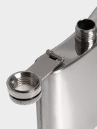 Фляжка Мастер К, 150 мл, подарочная, армейская, 5 oz, нержавеющая сталь, серебристая - Фото 3