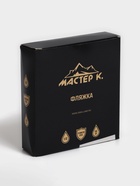 Фляжка Мастер К, 150 мл, подарочная, армейская, 5 oz, нержавеющая сталь, серебристая - Фото 5