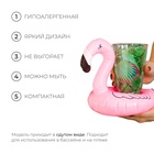 Игрушка надувная-подставка «Фламинго», 18 см - Фото 3