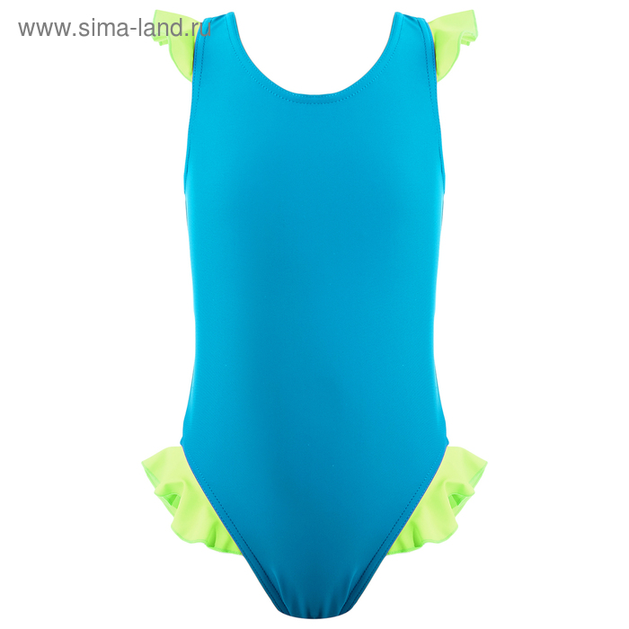 Купальник слитный с рюшами, размер 26, цвет МИКС - Фото 1