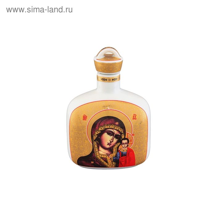 Сосуд для святой воды «Казанская божья матерь», объём 250 мл - Фото 1