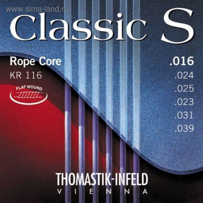 Комплект струн для классической гитары Thomastik KR116 Classic S - Фото 1