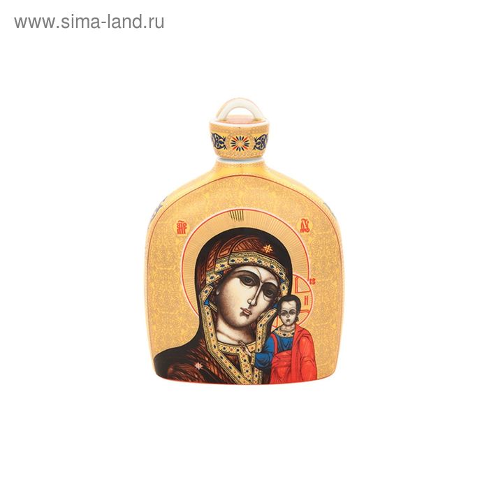 Сосуд для святой воды «Казанская Божья Матерь», объём 500 мл - Фото 1