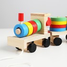 Конструктор «Паровоз», 4 фигуры - Фото 3