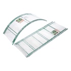 Арка садовая, 240×125×36.5 см, для вьющихся растений, металлическая, зелёная, Greengo - Фото 9