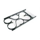 Арка садовая, 230×120×51 см, для вьющихся растений, металлическая, зелёная - Фото 9