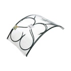 Арка садовая, 230×120×51 см, для вьющихся растений, металлическая, зелёная - Фото 10