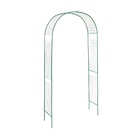 Арка садовая, 230×125×50 см, для вьющихся растений, металлическая, зелёная, «Сетка», Greengo - Фото 7