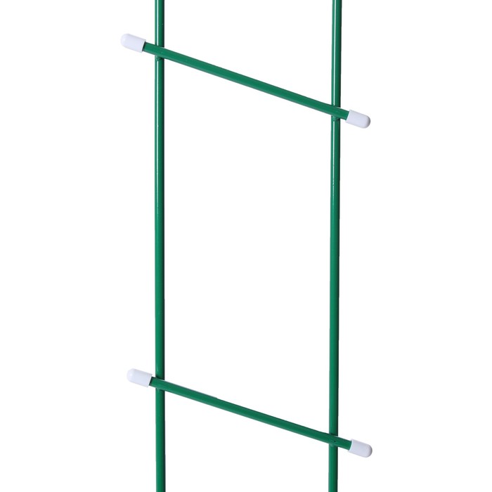 Шпалера, 140 × 23 × 1 см, металл, зелёная, «Лестница», МИКС - фото 1884769752