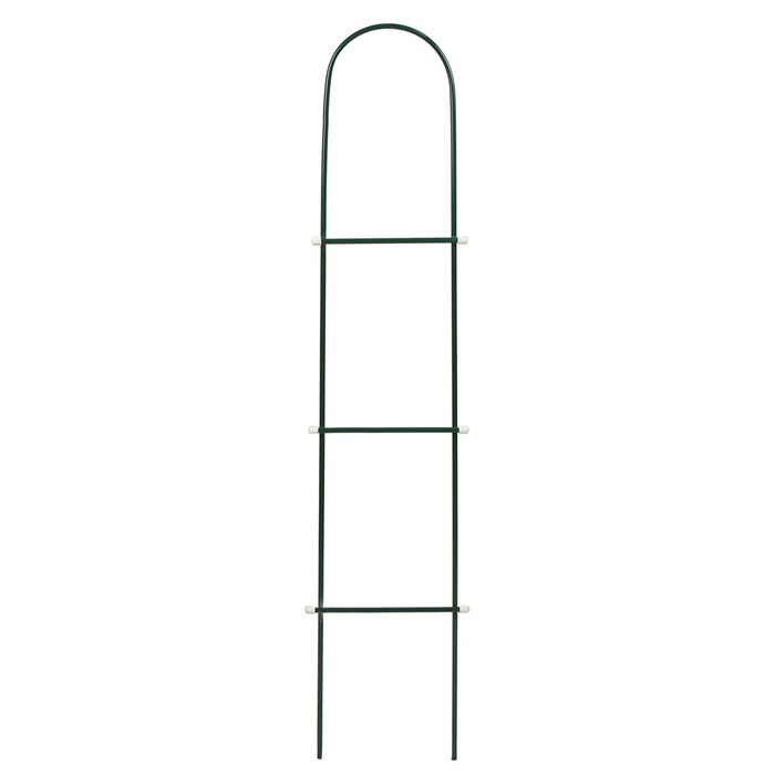 Шпалера, 140 × 23 × 1 см, металл, зелёная, «Лестница», МИКС - фото 1884769753