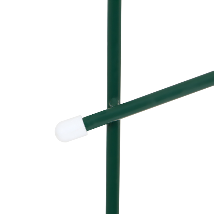 Шпалера, 160 × 43 × 1 см, металл, зелёная, «Линия» - фото 1886226574