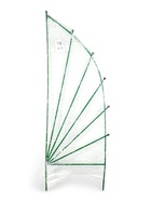 Шпалера, 150×62×1 см, металл, зелёная, «Парус мини» - Фото 4