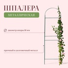 Шпалера, 190×50×1.6 см, металл, зелёная, «Сетка разборная» - Фото 1