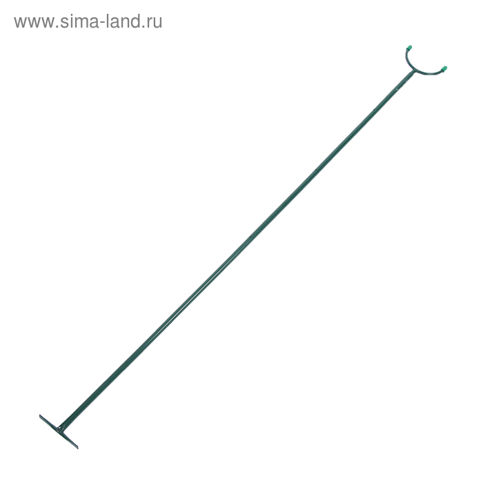 Опора для ветвей, h = 160-280 см, ножка d = 1,6 см, металл, зелёная - Фото 1