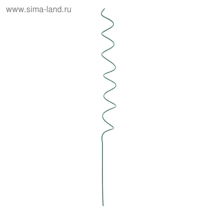 

Кустодержатель для цветов, d = 5 см, h = 70 см, металл, зелёный, «Спираль»