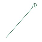 Колышек для подвязки растений, h = 50 см, d = 0.3 см, проволочный, зелёный - Фото 1