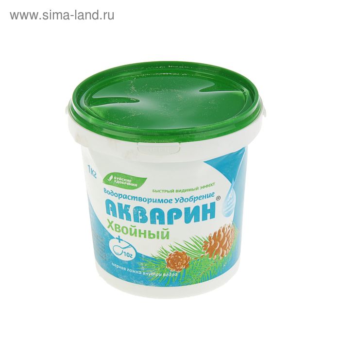 Удобрение водорастворимое минеральное "Акварин" хвойный, 1 кг - Фото 1