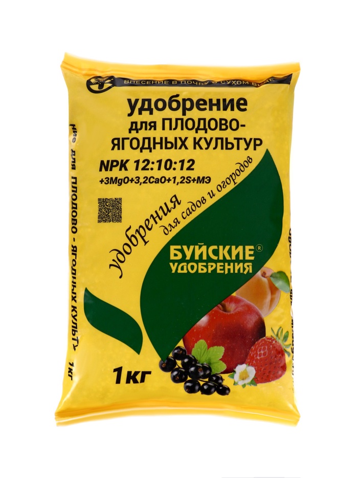 Удобрение минеральное «Буйские удобрения», «Для плодово-ягодных культур», 1 кг - Фото 1