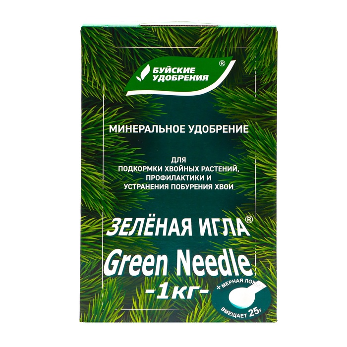 Удобрение минеральное "Зеленая Игла" для хвойных, 1 кг - Фото 1