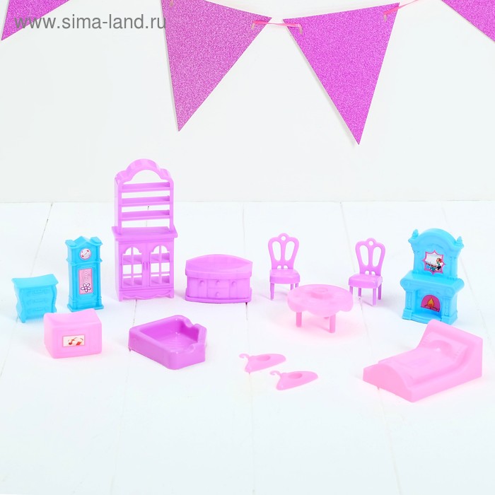 Мебель для кукол "Стиль", МИКС - Фото 1