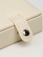 Шкатулка для часов 2 отделения и украшений «Ромбы белые», кожзам, матовая, 8.5×25×25 см - Фото 9